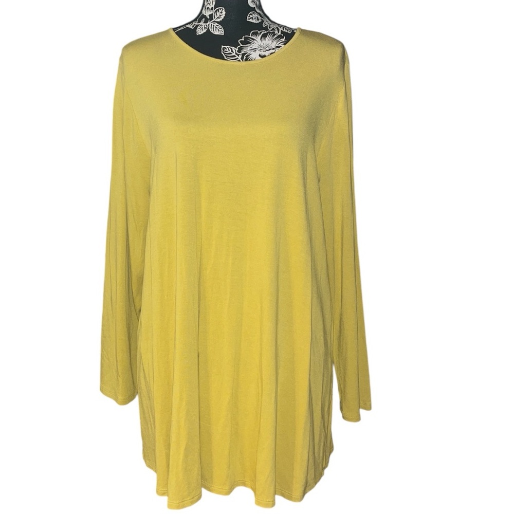 J. Jill Wearever Collection Marigold Tunic Top
